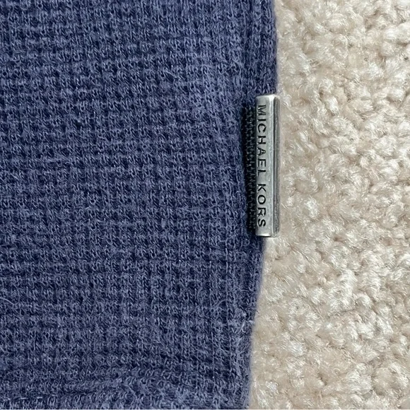 Michael Kors Hoodie Adult Large Black Quarter Zip Pullover Casual Preppy Men - Picture 9 of 15